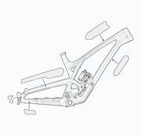 Shuttle Protection Kit - Matte Clear
